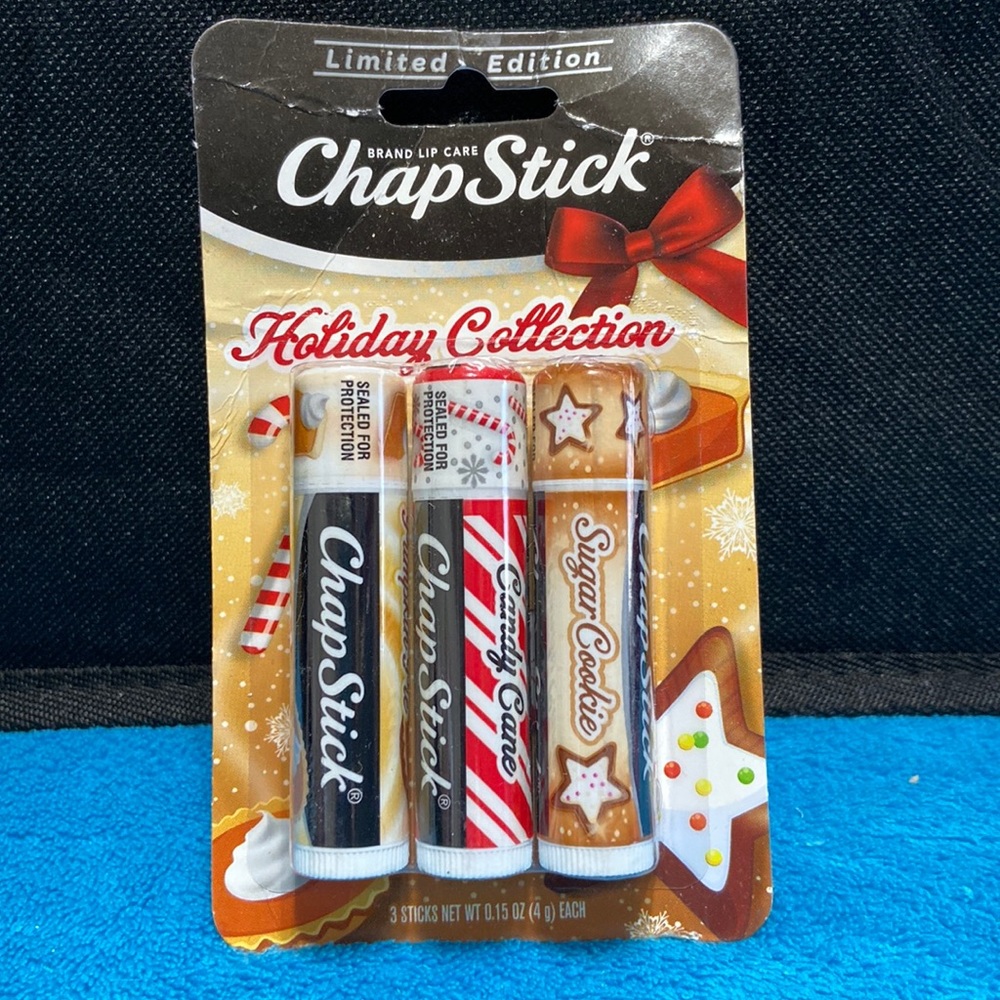 Limited Edition Chapstick Holiday Collection pack of 3
